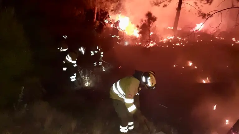 Foto Infoca Incencio Sierra Bermeja