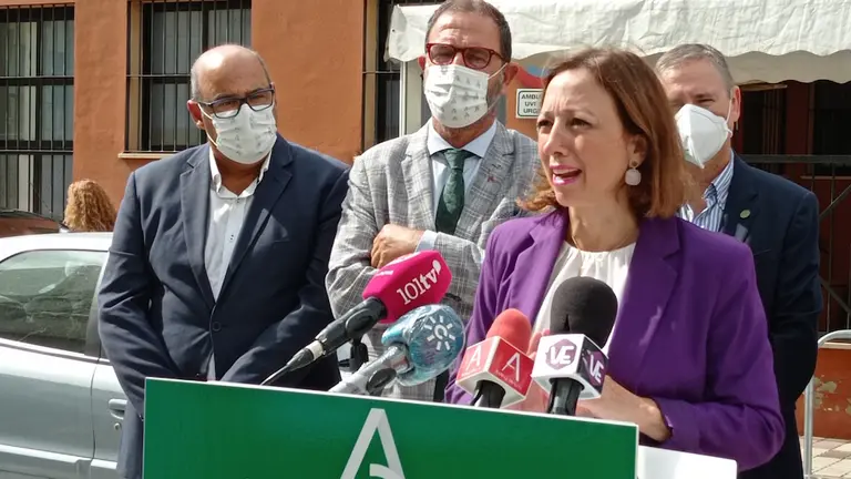 La delegada del Gobierno andaluz Patricia Navarro