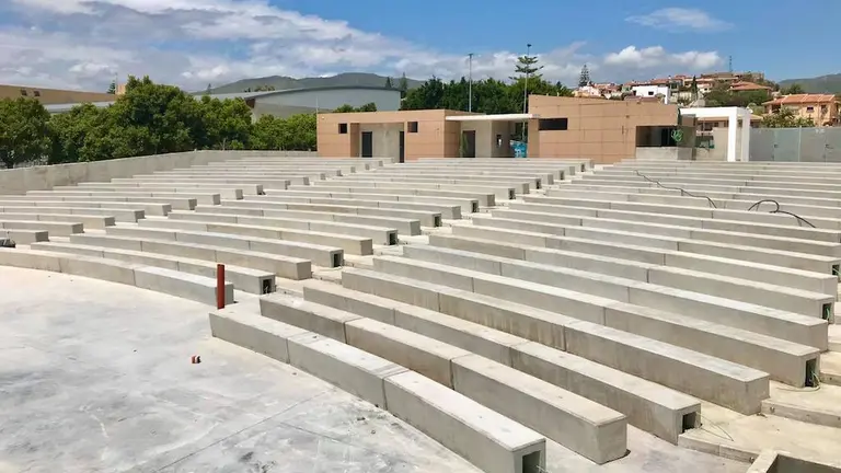 Gradas del auditorio al aire libre