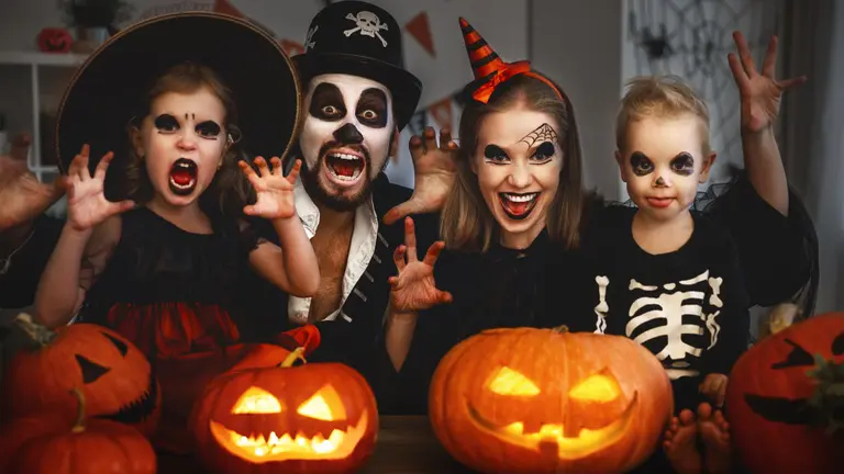 Halloween en familia