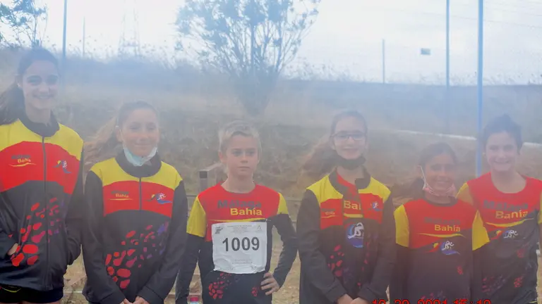 Atletas del Club M&aacute;laga Bah&iacute;a