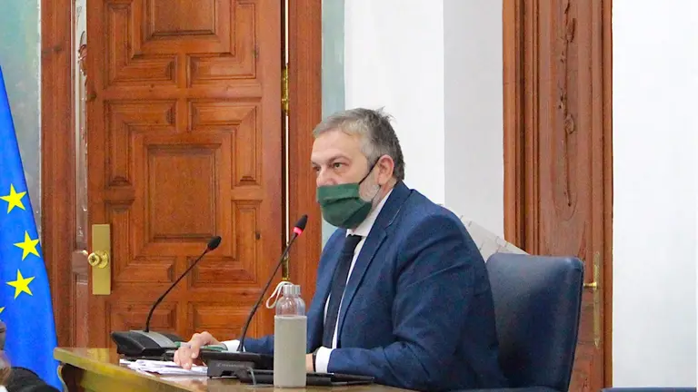 El portavoz del GM Vox, Jos&eacute; Rodr&iacute;guez