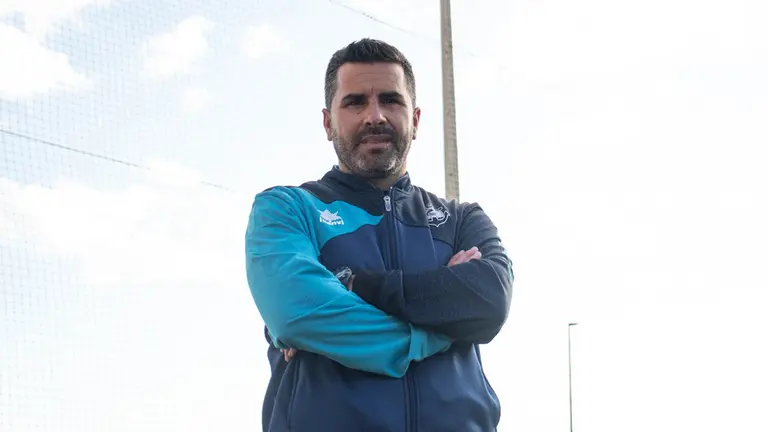 Aitor Castillo. Entrenador del CD Rinc&oacute;n.