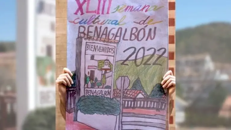 Cartel Semana Cultural Benagalb&oacute;n 2022
