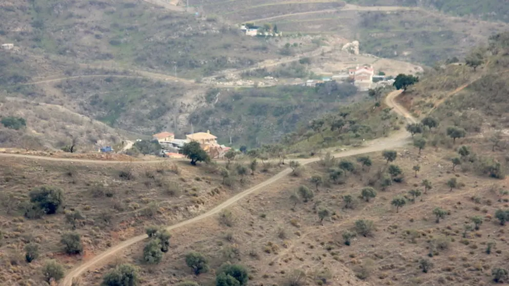 Vistas desde la Capitana hacia Granadillas