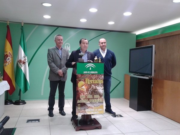 Presentación XVI día del aceite Verdial de Periana en la Subdelegación de comercio