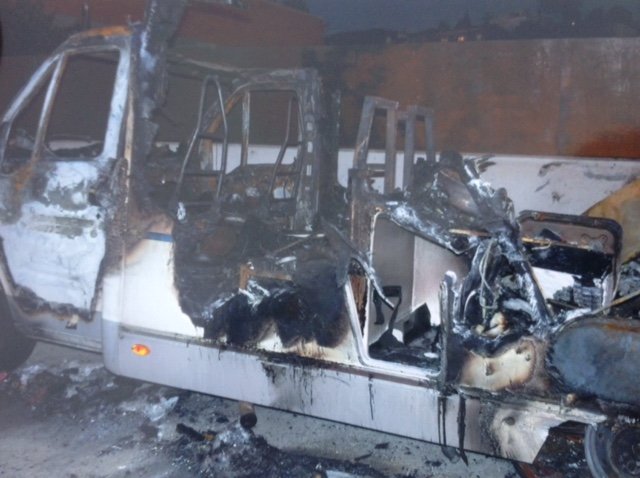 Caravana Incendiada Rincon de la Victoria