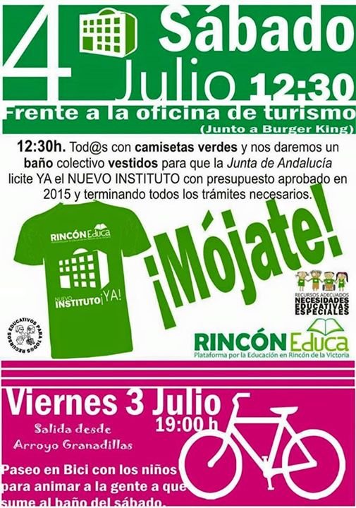 Mojate Plataforma educación cuarto instituto Rincon de la Victoria