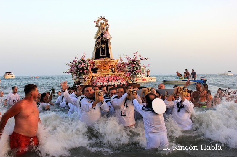 NTRA SRA DEL CARMEN PROCESION 2016 RINCON DE LA VICTORIA_1087