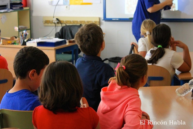 Clase de un colegio de primaria