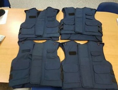 chalecos proteccion policial
