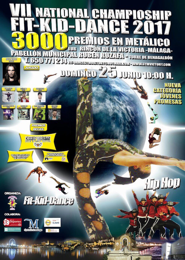 cartel Fit Kid campeonato 2017