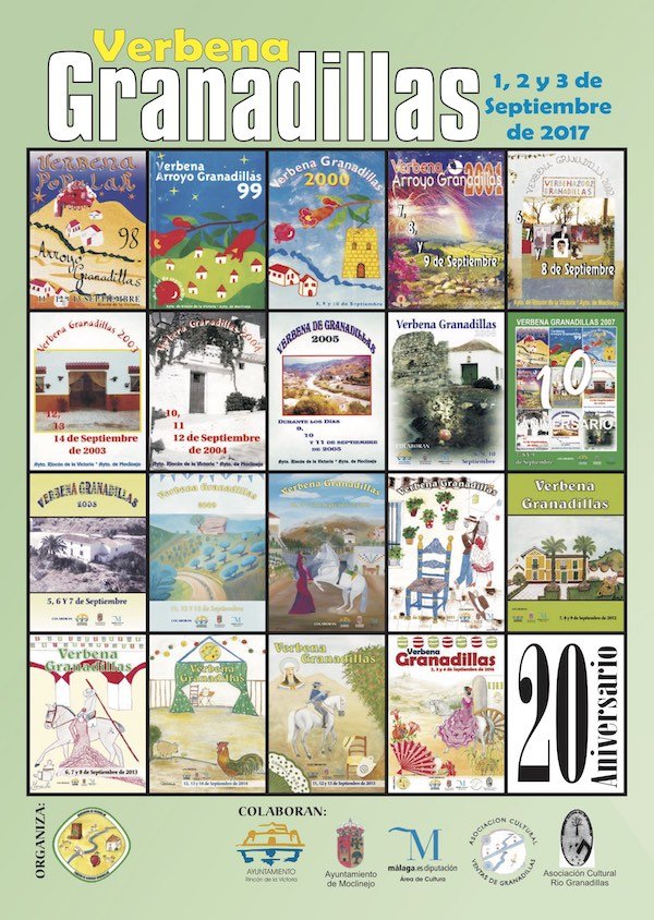 cartel XX Verberna Granadillas