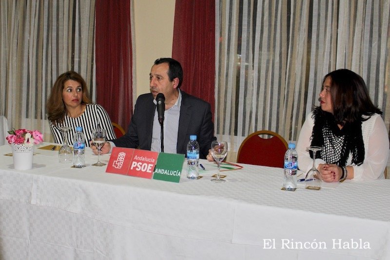 Maricarmen Montañez Jose Luis Ruiz Espejo Yolanda Florido PSOE