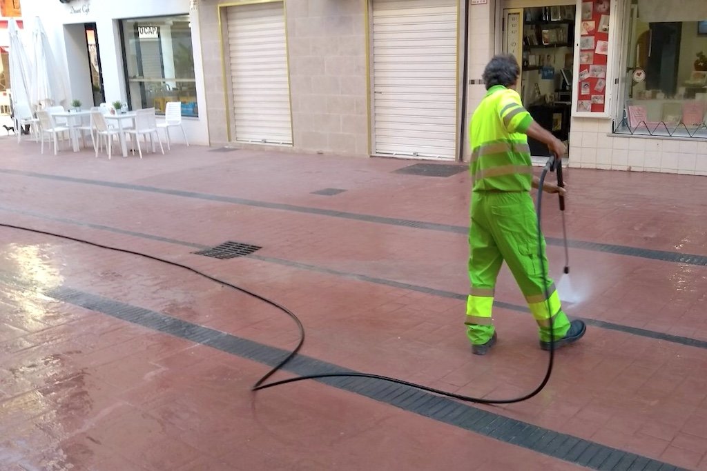 Servicio de limpieza viaria