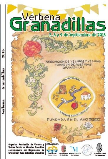 Cartel XXI Verbena Granadillas 2018