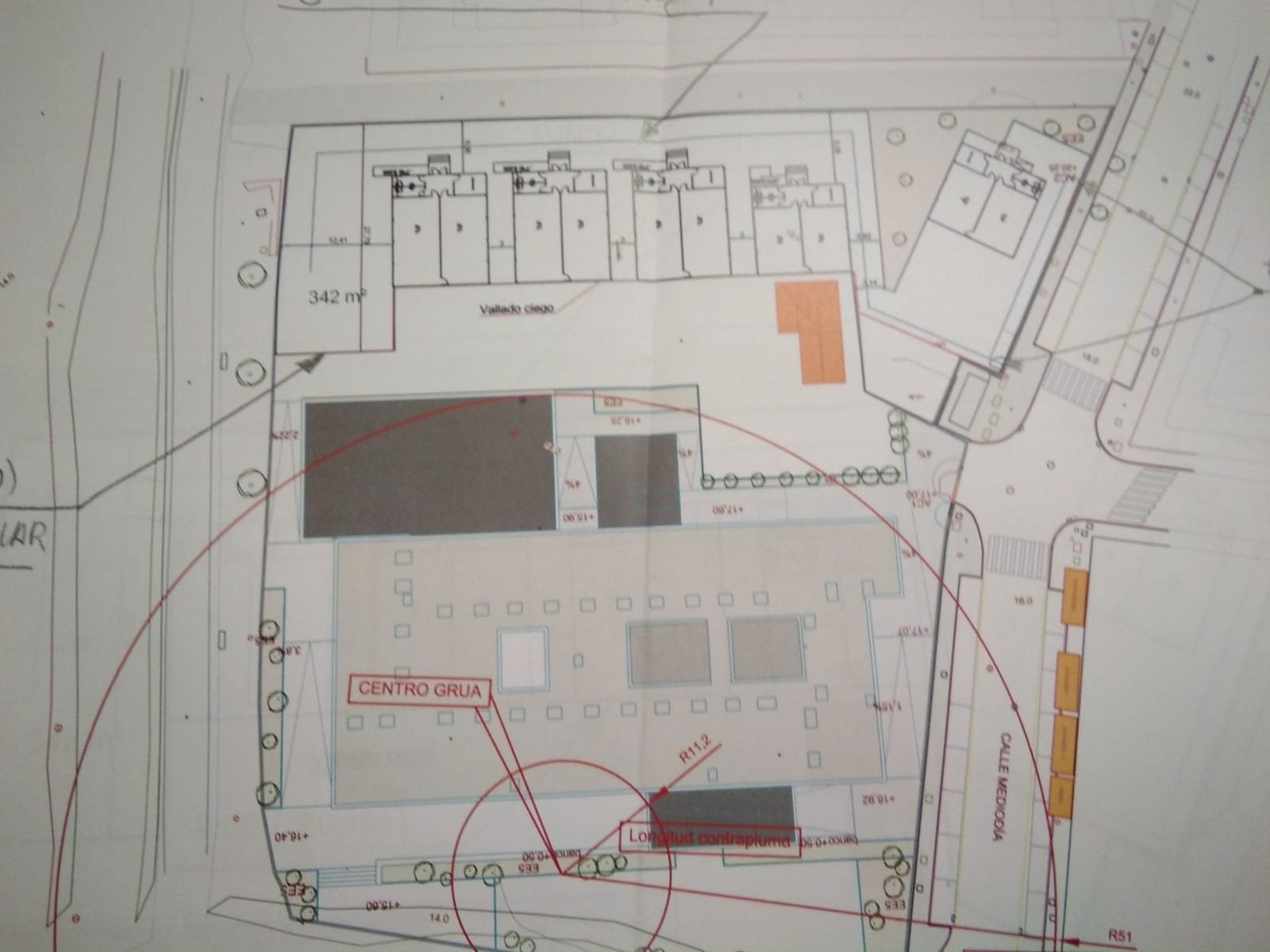 Plano obra cuarto instituto Rincon de la Victoria