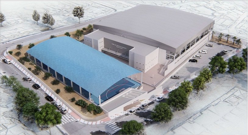Proyecto pistas cubiertas pabellon Ruben Ruzafa