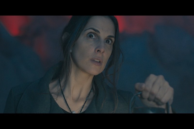 Nuria Fergó en un momento del cortometraje