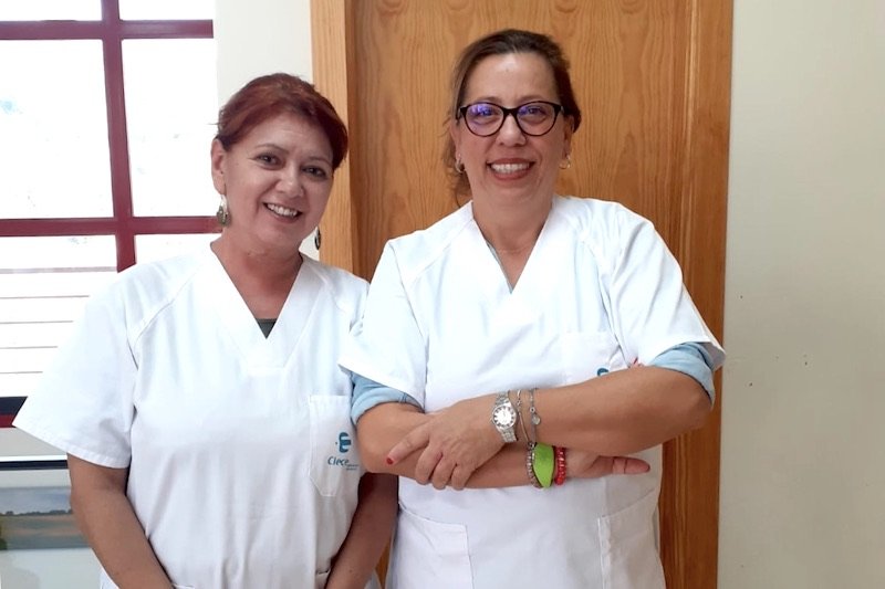Mariela y Patricia - Cuidadoras