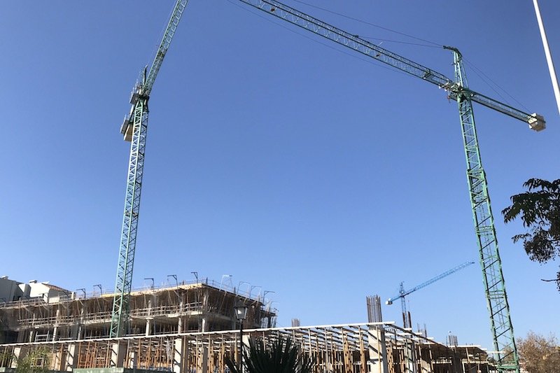 Viviendas en construcción
