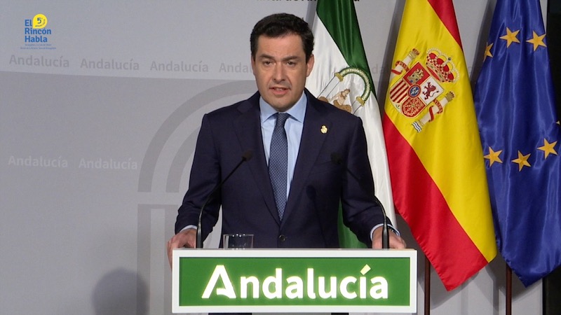 Juanma Moreno coronavirus
