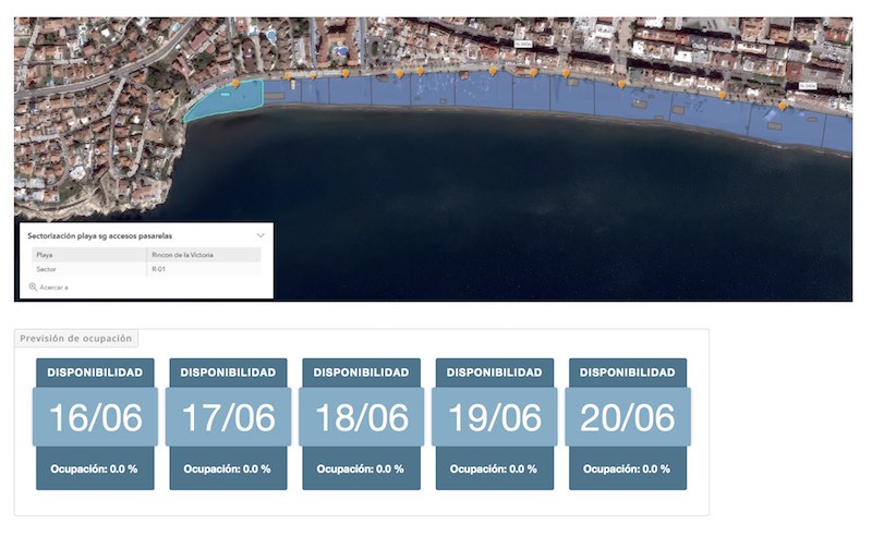 Aforo Rincon de la Victoria APP