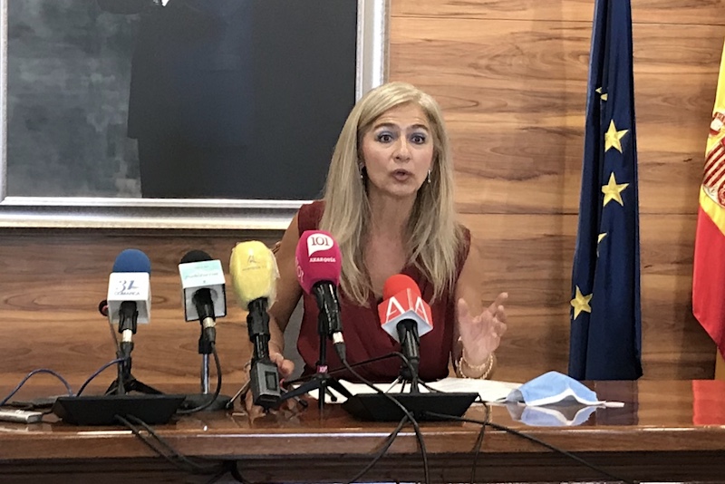 La Consejera de Cultura Patricia del Pozo
