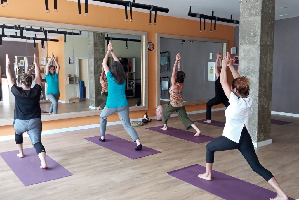 Alumnas de Espiral Centro de Yoga
